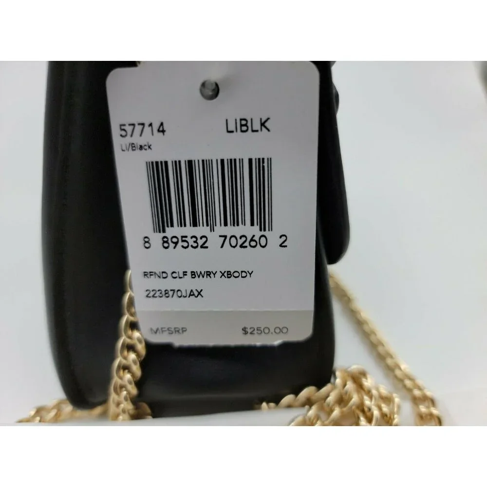COACH Custom Made Small Turnlock Chain Crossbody STUDS APPLIQUE 3PC